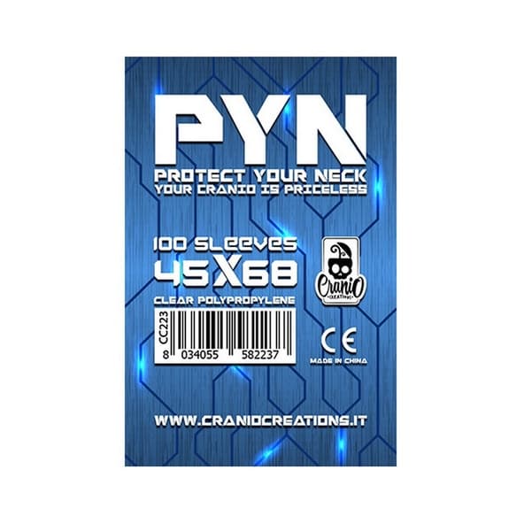 100 Sleeves PYN 45x68 Bustine Protettive immagine 1