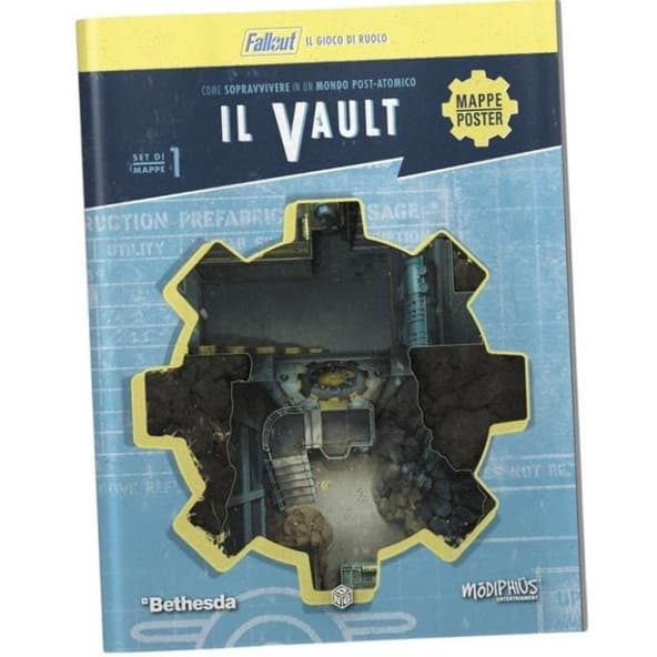 Fallout - Il Gioco di Ruolo - Set di Mappe vol.1- Il Vault immagine 1