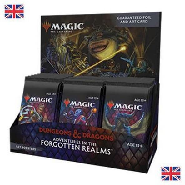 Box Magic FORGOTTEN REALMS 30 Buste Set Booster Display Inglese immagine 1