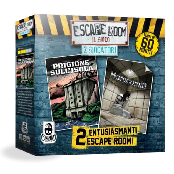 Escape Room 2 Giocatori - Manicomio + Prigione sull'Isola immagine 1