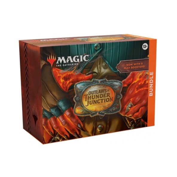 Bundle Magic OUTLAWS OF THUNDER JUNCTION 9 Boosters Gift Bundle Inglese immagine 1