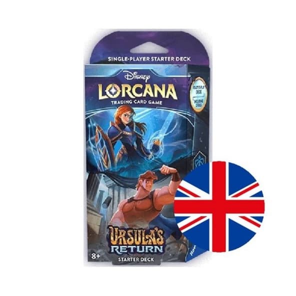 Lorcana - Ursula’s Return - Starter Deck Sapphire/Steel ENG immagine 1