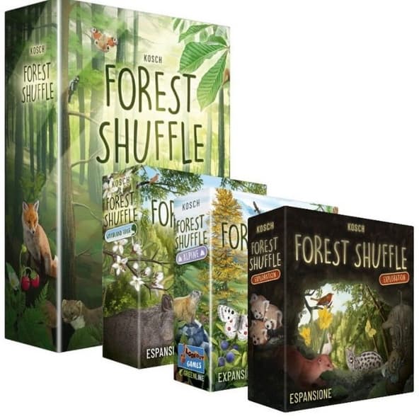 Forest Shuffle - Bundle Base + Alpine + Woodland Edge + Exploration immagine 1
