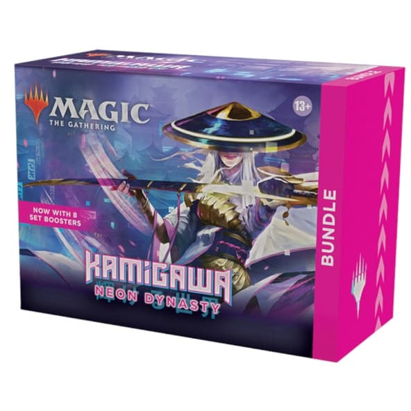Bundle Magic KAMIGAWA: NEON DYNASTY 10 Boosters Fat Pack Inglese immagine 1