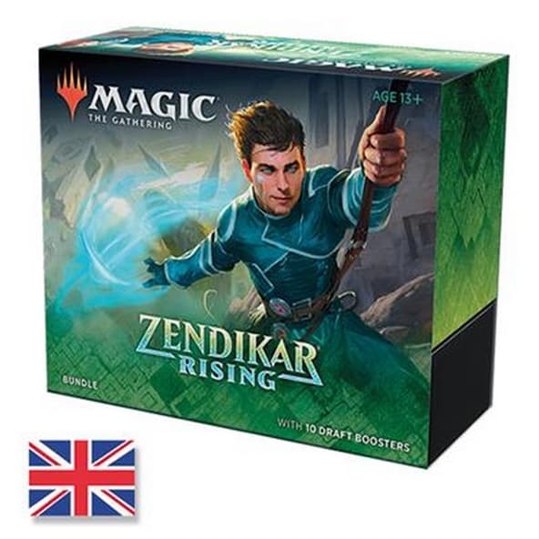 Bundle Magic ZENDIKAR RISING 10 Boosters Fat Pack Inglese immagine 1