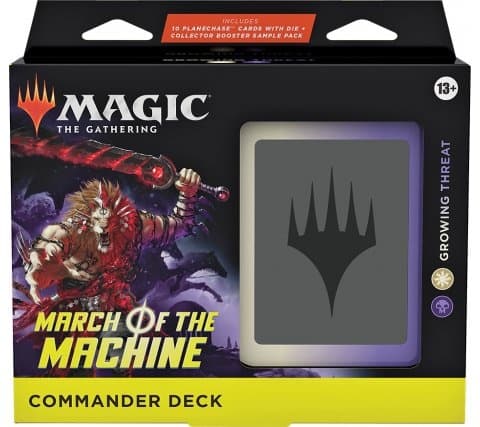 Mazzo Magic Commander MARCH OF THE MACHINE GROWING THREAT Deck Inglese immagine 1