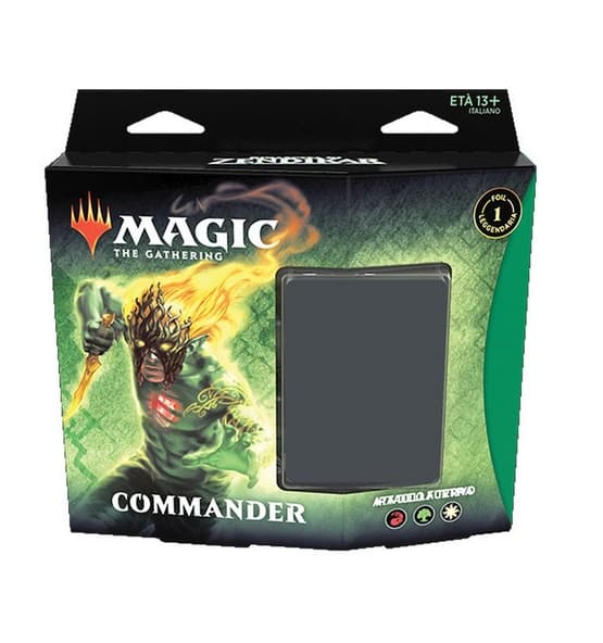 Mazzo Magic Commander RINASCITA DI ZENDIKAR IRA DELLA TERRA Deck ZNR Italiano immagine 1