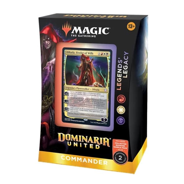 Mazzo Magic Commander DOMINARIA UNITED LEGENDS LEGACY Deck Inglese immagine 1