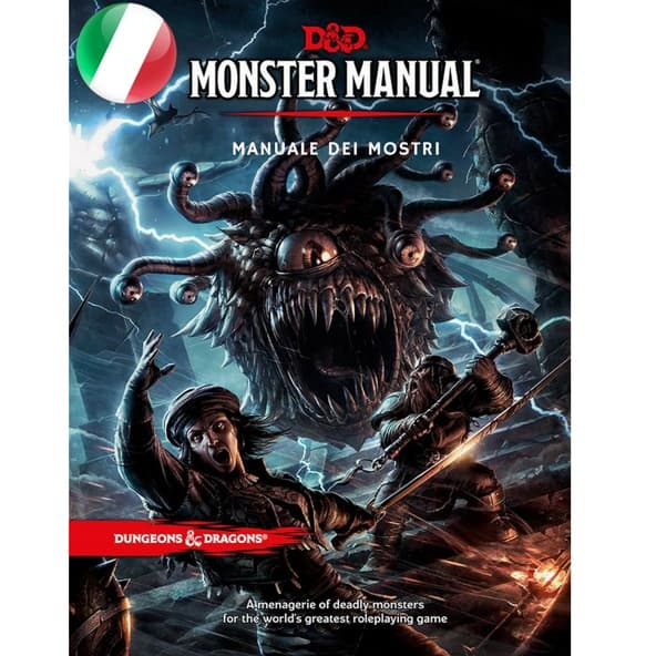 Dungeons & Dragons D&D: Monster Manual - Manuale dei Mostri immagine 1