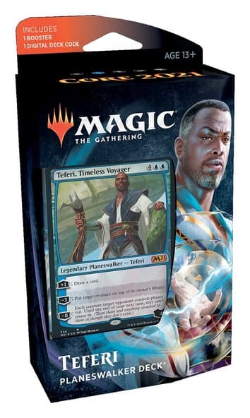 Mazzo Magic Planeswalker TEFERI Set Base 2021 Italiano Deck immagine 1