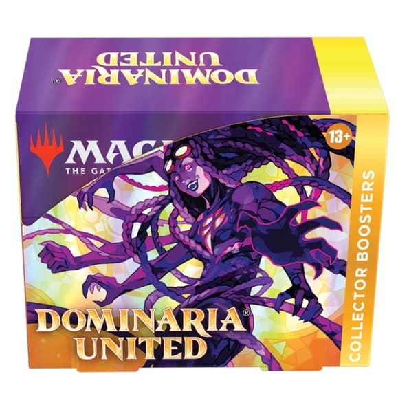 Collector Boosters Box Magic DOMINARIA UNITED 12 Buste Inglese immagine 1
