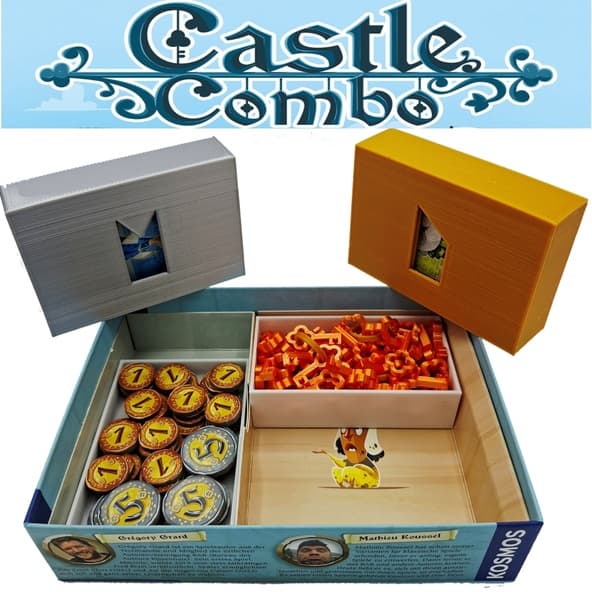 Castle Combo: Set 3x Organizer deluxe 3D immagine 1