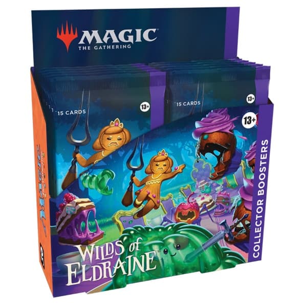 Collector Boosters Box Magic WILDS OF ELDRAINE 12 Buste Inglese immagine 1