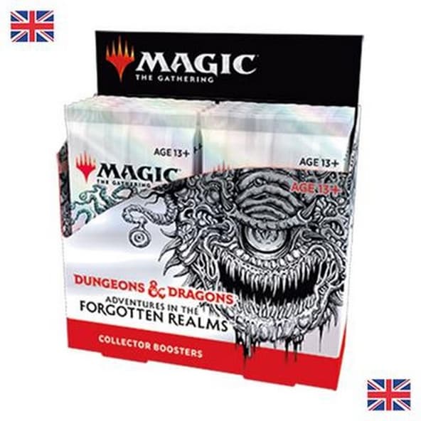 Box Magic FORGOTTEN REALMS Collector 12 Buste Booster Inglese immagine 1