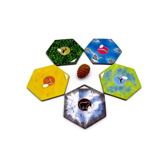 Cascadia: Set 25x Pigne 3D immagine 4