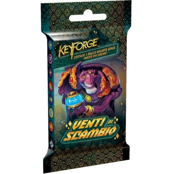 KeyForge Venti di Scambio - Mazzo Arconte immagine 1
