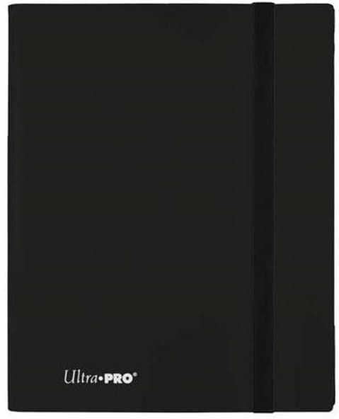 Album Eclipse 9 Pocket Pro Binder ULTRA PRO Jet Black 360 Carte immagine 1
