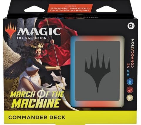 Mazzo Magic Commander MARCH OF THE MACHINE DIVINE CONVOCATION Deck Inglese immagine 1