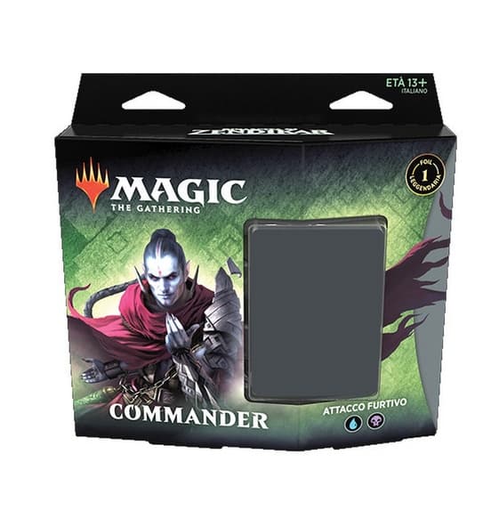 Mazzo Magic Commander RINASCITA DI ZENDIKAR ATTACCO FURTIVO Deck ZNR Italiano immagine 1